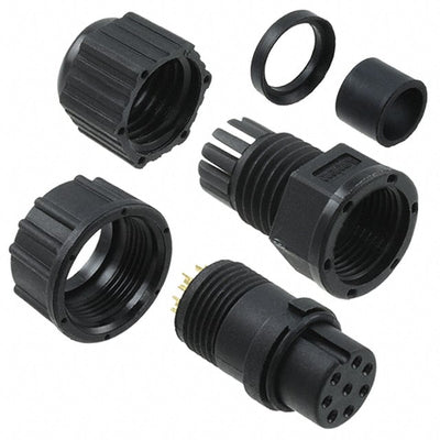 BD-08BFFA-SL7001 by Amphenol LTW - CONNECTOR PLUG FMALE 8P GOLD SLDR CUP