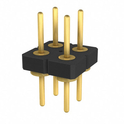 BDL-102-G-F by Samtec Inc. - CONNECTOR HEADER VERT 4POS 2.54MM