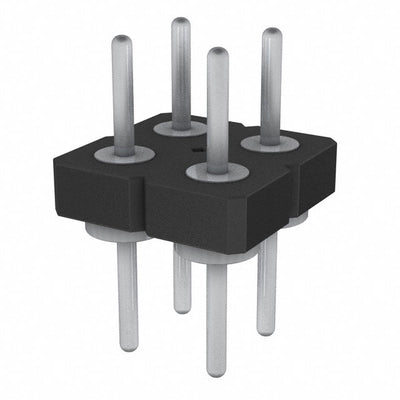 BDL-102-T-E by Samtec Inc. - CONNECTOR HEADER VERT 4POS 2.54MM