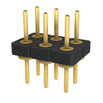 BDL-103-G-F by Samtec Inc. - CONNECTOR HEADER VERT 6POS 2.54MM