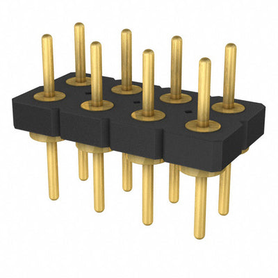 BDL-104-G-E by Samtec Inc. - CONNECTOR HEADER VERT 8POS 2.54MM