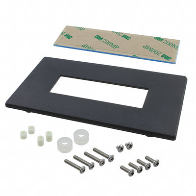 BEZ-204A-V1-W-KIT by Matrix Orbital - LCD DISPLAY BEZEL BLACK