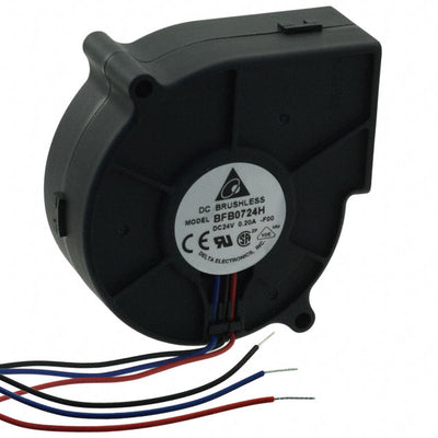 BFB0724H-F00 by Delta Electronics - FAN BLOWER 75.7X30MM 24VDC WIRE