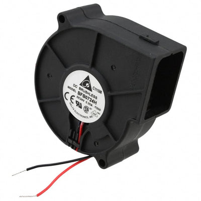 BFB0724H-T500 by Delta Electronics - FAN BLOWER 75.7X30MM 24VDC WIRE