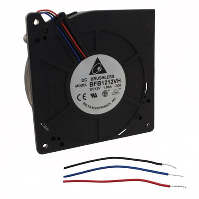 BFB1212VH-R00 by Delta Electronics - FAN BLOWER 120X32MM 12VDC WIRE