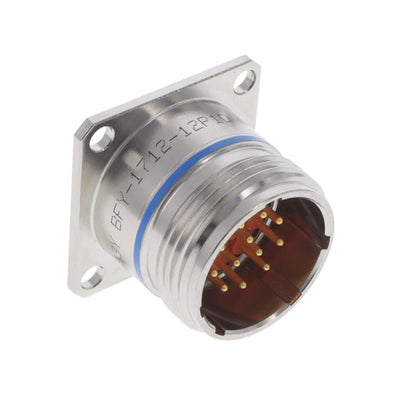 BFY-1712-12P1D by Amphenol Aerospace Operations - CONNECTOR RECPT MALE 12P GOLD SLDR CUP