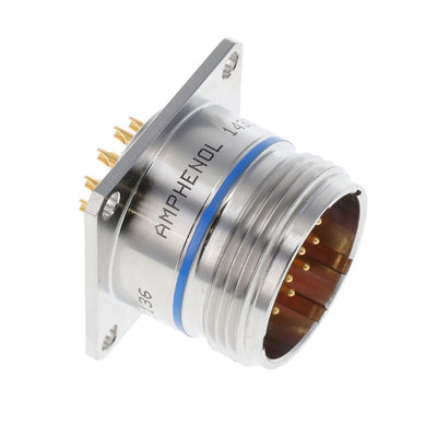 BFY-1714-15P1D by Amphenol Aerospace Operations - CONNECTOR RECPT MALE 15P GOLD SLDR CUP