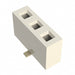 BG306-03-A-2-0400-L-B by GCT - 3W, 2.54MM PITCH SCK, SIL, SMT,