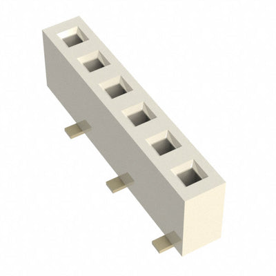 BG306-06-A-2-0400-L-B by GCT - 6W, 2.54MM PITCH SCK, SIL, SMT,