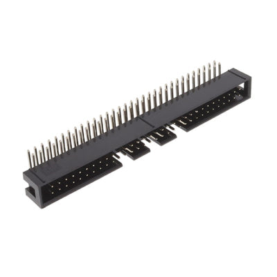 BHR-64-HUA by Adam Tech - CONNECTOR HEADER R/A 64POS 2.54MM