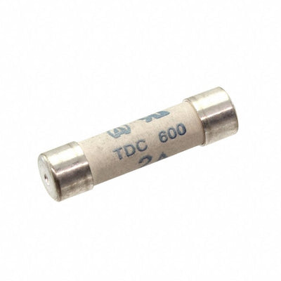BK-TDC600-2-R by Eaton - Electronics Division - FUSE CARTRIDGE 2A 600VAC 8AG 1=1