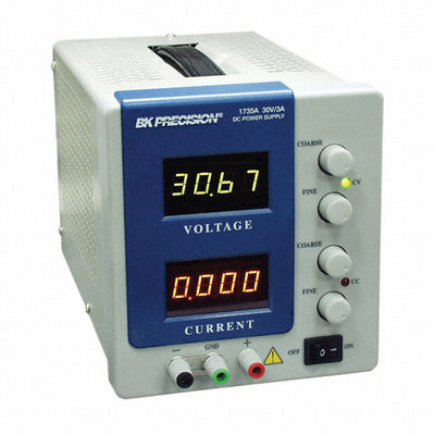 1735A by B&K Precision - POWER SUPPLY 0-30VDC 0-3A