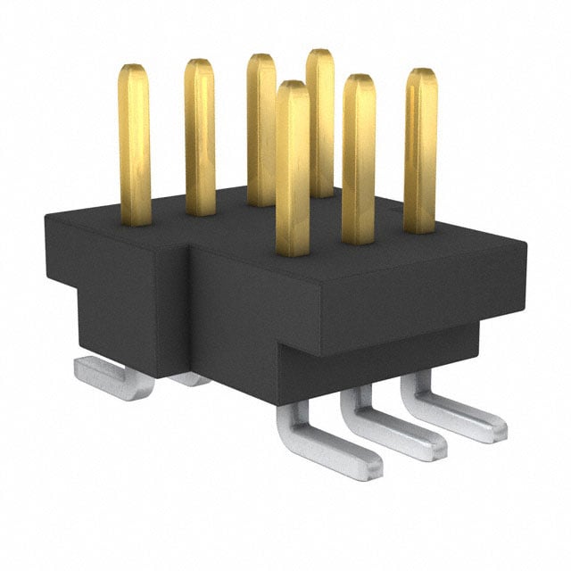 BKT-107-01-L-V-TR by Samtec Inc. - CONNECTOR HEADER SMD 7POS 1MM