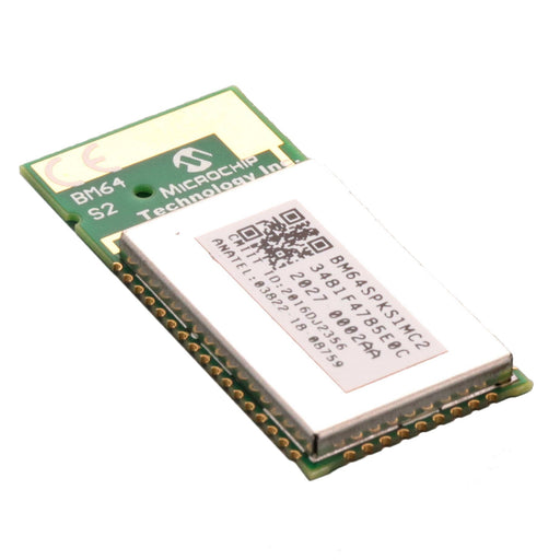 BM64SPKS1MC2-0002AA by Microchip Technology - RF TXRX MODULE BT TRC ANT SMD