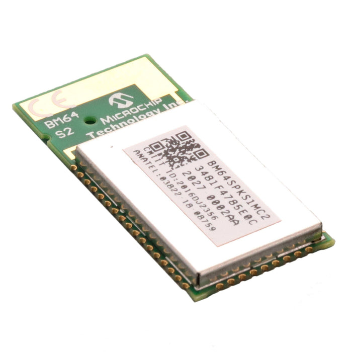 BM64SPKS1MC2-0002AA by Microchip Technology - RF TXRX MODULE BT TRC ANT SMD