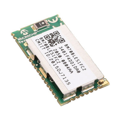 BM70BLES1FC2-0B05BA by Microchip Technology - BLUETOOTH BLE MODULE W/ ANTENNA