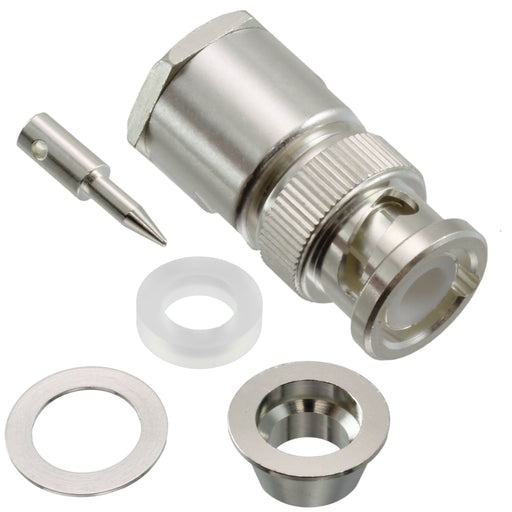 BNC-P-5DV(40) by Hirose Electric Co Ltd - CONNECTOR BNC PLUG STR 50OHM SOLDER