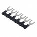 BNJ26FWB by IDEC - JUMPER BARRIER BLK 6POS SPADE