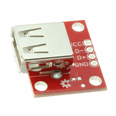 BOB-12700 by SparkFun Electronics - SPARKFUN USB TYPE A FEMALE BREAK