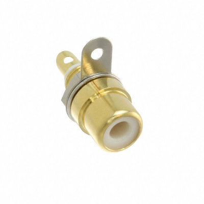BPJF03AUX by Switchcraft Inc. - CONNECTOR RCA JACK MONO 3.2MM PNL MT