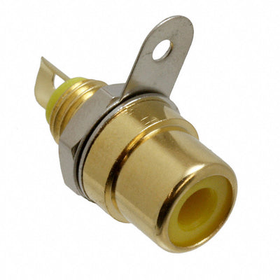 BPJF04AUX by Switchcraft Inc. - CONNECTOR RCA JACK MONO 3.2MM PNL MT