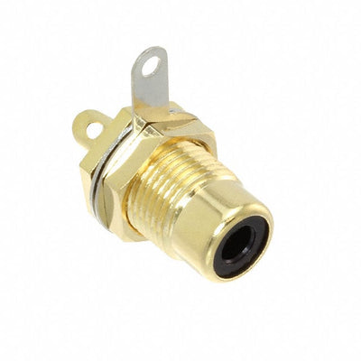 BPJR01AUX by Switchcraft Inc. - CONNECTOR RCA JACK MONO 3.2MM PNL MT