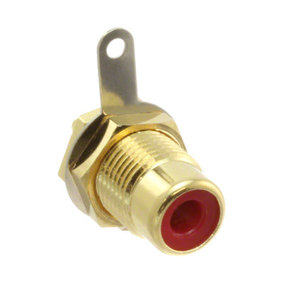 BPJR02AUX by Switchcraft Inc. - CONNECTOR RCA JACK MONO 3.2MM PNL MT