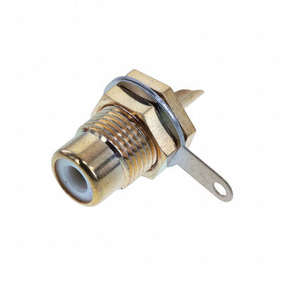 BPJR03AUX by Switchcraft Inc. - CONNECTOR RCA JACK MONO 3.2MM PNL MT