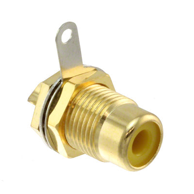 BPJR04AUX by Switchcraft Inc. - CONNECTOR RCA JACK MONO 3.2MM PNL MT