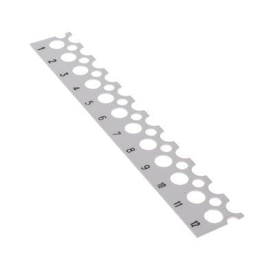 BS60EM1-12 by Altech Corporation - MARKINGPLATE12MMPITCH MARKED 1 -