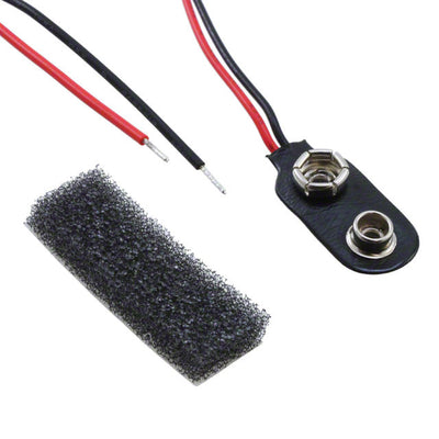 BS61 by Hammond Manufacturing - BATT CONNECT SNAP 9V 1 CELL WIRE