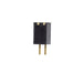 BSW-102-04-G-S by Samtec Inc. - CONNECTOR RECPT 2POS 0.1 GOLD PCB