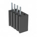 BSW-104-04-T-S by Samtec Inc. - CONNECTOR RECPT 4POS 0.1 TIN PCB