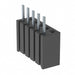 BSW-105-04-T-S by Samtec Inc. - CONNECTOR RECPT 5POS 0.1 TIN PCB
