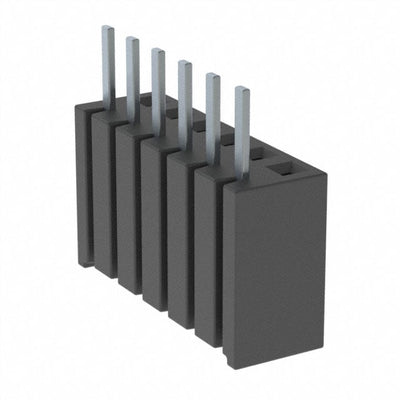 BSW-106-04-T-S by Samtec Inc. - CONNECTOR RECPT 6POS 0.1 TIN PCB