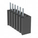 BSW-106-04-T-S by Samtec Inc. - CONNECTOR RECPT 6POS 0.1 TIN PCB