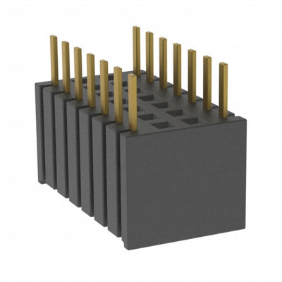 BSW-107-04-S-D by Samtec Inc. - CONNECTOR RECPT 14POS 0.1 GOLD PCB