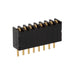 BSW-108-04-G-S by Samtec Inc. - CONNECTOR RECPT 8POS 0.1 GOLD PCB