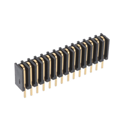 BSW-114-04-G-S by Samtec Inc. - CONNECTOR RECPT 14POS 0.1 GOLD PCB