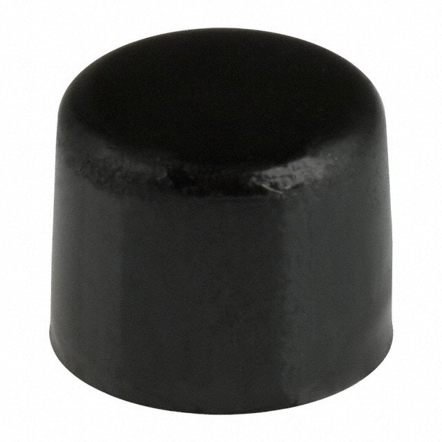 508102000 by C&K - CAP PUSHBUTTON ROUND BLACK