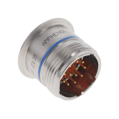 BTY-1412-12P1D by Amphenol Aerospace Operations - CONNECTOR RECPT MALE 12P GOLD SLDR CUP