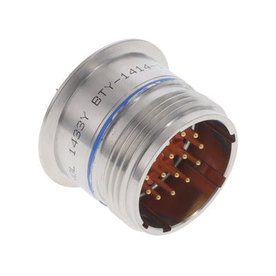 BTY-1414-15P1D by Amphenol Aerospace Operations - CONNECTOR RECPT MALE 15P GOLD SLDR CUP