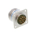 BTY-1712-12P1D by Amphenol Aerospace Operations - CONNECTOR RECPT MALE 12P GOLD SLDR CUP