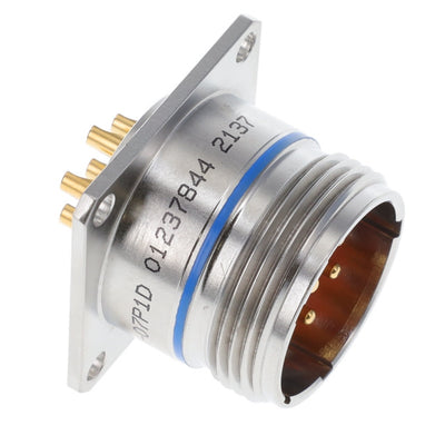 BTY-1714-07P1D by Amphenol Aerospace Operations - CONNECTOR RECPT MALE 7P GOLD SLDR CUP