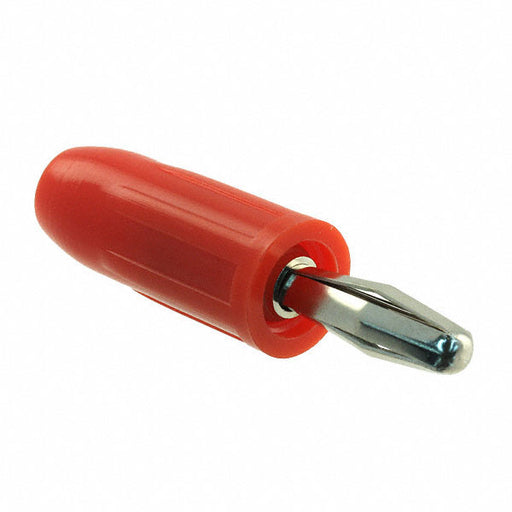 BU-00246-2 by Mueller Electric Co - CONNECTOR BANANA PLUG SOLDERLESS RED