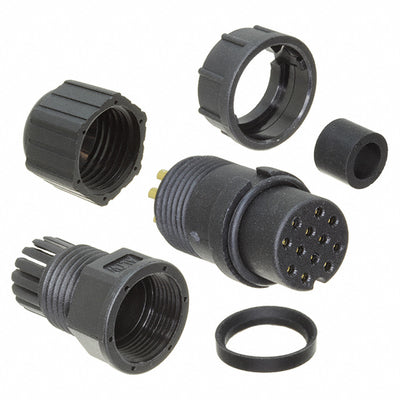 BU-12BFFA-SL7001 by Amphenol LTW - CONNECTOR PLUG FMALE 12P SOLDER CUP