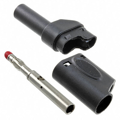 BU-31104-0 by Mueller Electric Co - CONNECTOR BANANA PLUG STACK SLDR BLK