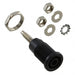 BU-31607-0 by Mueller Electric Co - CONNECTOR BANANA JACK THRD BLACK