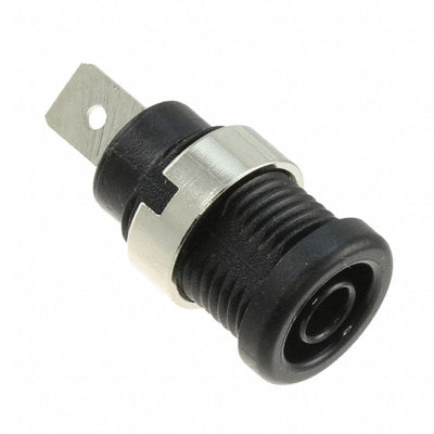 BU-31610-0 by Mueller Electric Co - CONNECTOR BANANA JACK SLDR TABS BLACK