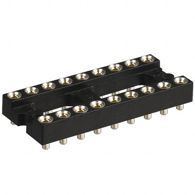 BU180Z-178-HT by On Shore Technology Inc. - CONNECTOR IC DIP SOCKET 18POS GOLD